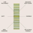 thumbnail image 2 of JONATHAN Y LUXOR 2 x 8 Runner Rug, Duxbury Gradient Striped - Green/Blue, LUX102B-28, 2 of 7