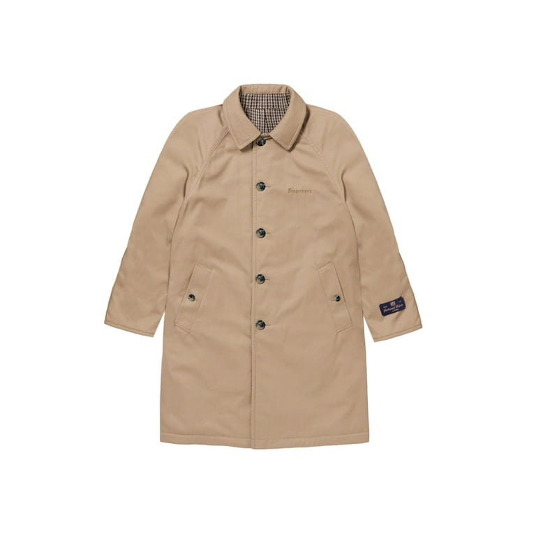 Supreme Men's Reversible Houndstooth Overcoat Tan, from StockX