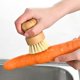 thumbnail image 4 of Juego de 3 cepillos para fregar de bambú natural que no rayan, herramientas de limpieza multiusos para cocina y baño, diseño ergonómico, cerdas rígidas, limpieza resistente, 4 of 6