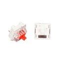 thumbnail image 1 of Interrupteur de Clavier Mécanique, Installation Facile Interrupteurs Mécaniques Interrupteur Rouge Structure Raisonnable Alliage Tactile avec Extracteur pour DIY pour Clavier pour Ordinateur, 1 of 8