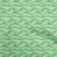 thumbnail image 1 of oneOone Cotton Flex Green Fabric Abstract Stripe Craft Projects Decor Fabric Printed By The Yard 40 Inch Wide, 1 of 4