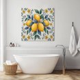 thumbnail image 5 of Wall Art Prints, Yellow Blue Lemon Framed Canvas Prints for Bedroom Living Room Bathroom Office, Summer Botanical Watercolor Gallery Wrap Wall Art Poster for Gifts Home Decor 20"x20", 5 of 9