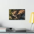 thumbnail image 3 of Wildcat Couple Wildcat Couple Print Animal Wall Art Wildlife Canvas Prints Wall Art Ready to Hang Unframed, 3 of 18