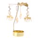 thumbnail image 1 of Candelabro giratorio, portavelas giratorio, bandeja para decoración de mesa navideña, candelabros giratorios para bodas y fiestas., 1 of 8