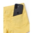thumbnail image 5 of Real Love Girls' Twill Shorts - Super Stretch Twill Pull-On Casual Shorts (Sizes: 7-16), 5 of 7