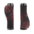 thumbnail image 2 of 1 para con Bloqueo Ergonómico en cubierta de La Empuñadura Red Spider 1 para con Bloque shamjiam puños de manillar de bicicleta, 2 of 8