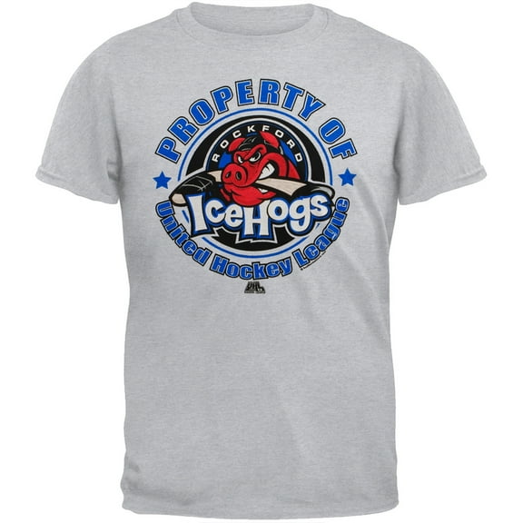 Rockford IceHogs - Property Of Rockford IceHogs Youth T-Shirt - Youth Medium
