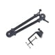 thumbnail image 5 of Brazo de soporte para micrófono de transmisión, accesorio de rotación de 360  degree, abrazadera en C fuerte, soporte para Cable, ajustable, Universal para, 5 of 9
