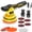 12V Dual Battery Long-Lasting Version, variant on Cordless brushless car polishing machine set, multi speed adjustable electric polishing machine, rechargeable lithium battery, very suitable for car beauty, waxing, polishing
