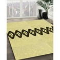 thumbnail image 2 of Ahgly Company Indoor Rectangle Patterned Sun Yellow Area Rugs, 7' x 9', 2 of 6