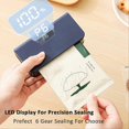 thumbnail image 4 of Plastic Bag Sealing Machine Mini Sealer Rechargeable Sealing Clip, 4 of 5