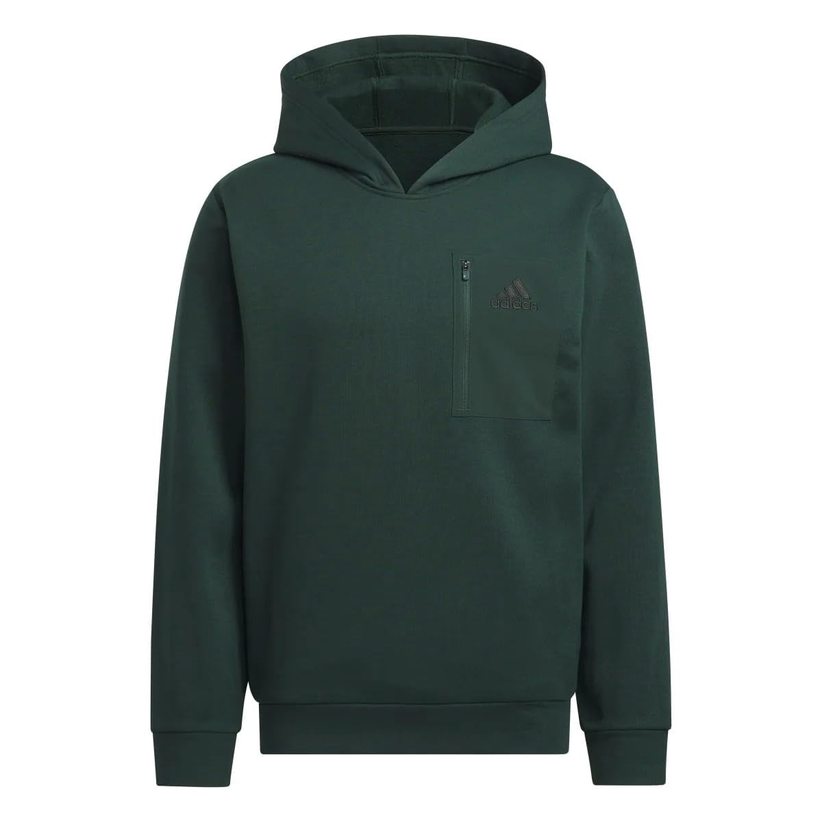 adidas Men�s Regular Fit Kangaroo Pockets Hoodie - Green (Shagrn), XX-Large