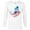 White, variant on Disney Frozen 2 Anna Wind T-Shirt - Long Sleeve T-Shirt for Men - Customized-Athletic Heather