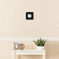 thumbnail image 3 of ArtToFrames 4" x 4" Satin Black Reverse Step Picture Frame, 4x4 inch Black Wood Poster Frame (WOM-1419), 3 of 7