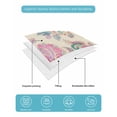 thumbnail image 5 of Quilts Full Size, Retro Floral Soft Comforter Bedding Set for Bed, Farmhouse Botanical Leaves Flowers Lightweight Quilted Bedspread with Pillow Cover(2 Pieces) for All Season, 78x90 Inch, 5 of 6