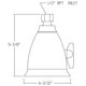 thumbnail image 4 of Alcachofa de ducha Speakman S-2005-HB-BC Hotel Anystream 2,5 L/min, 4 of 4