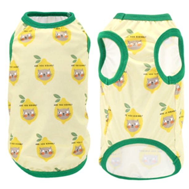 Camiseta fresca para perros Chaleco de verano para perros Chaleco sin mangas transpirable para perros
