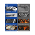thumbnail image 3 of Paniers de Grillade Roulants pour Barbecue Extérieur Filet en Acier Inoxydable Tube Rond Cage Fil Cylindre de Barbecue, 3 of 7