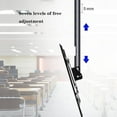 thumbnail image 5 of TV Ceiling Mount, Full Motion Height Adjustable TV Ceiling Mount Bracket, Tilt Swivel 360 Rotation TV Pole Mount, Fits Most 32-72” LCD LED OLED TVs up to 110 lbs, Max 600x400mm VESA, 5 of 7