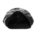 thumbnail image 5 of DOPI Stylish Hats Outdoor Winter Adult Neutral Warm Camouflage Hats Plush knitted Woolen Hat, 5 of 5