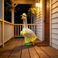 thumbnail image 5 of Ouuluon Porch Goose Outfits Cute Decorative Clothing Set, 23 inch Garden Statue Wearable Outfit for Outdoor Yard Decor, 5 of 6