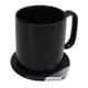 thumbnail image 2 of Calentador de tazas eléctrico, cargador inalámbrico negro para teléfono, resistente al agua, calentador de tazas con reconocimiento inteligente, cargador de teléfono de 100 a 240V, enchufe europeo, 2 of 5