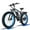 Green, variant on KETELES Electric Bike for Adults, Peak 4000W Dual Motor Ebike，26" Fat Tire Electric Mountain Bike,  48V 23AH Removable Battery UL 2849.