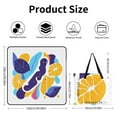 thumbnail image 2 of Tropical Fruits with Exotic Flavors Waterproof Picnic Blanket with Foldable Zipper, Suitable for Outdoor Use, Suitable for Travel, Camping, Beaches, Parks, Grasslands, Picnic Blanket Accessories, 2 of 7