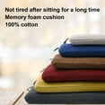 thumbnail image 6 of Ludlz Seat Cushion Comfortable Well Rebound Memory Foam Thicken Pillows Meditation Cushion for Home, 6 of 8