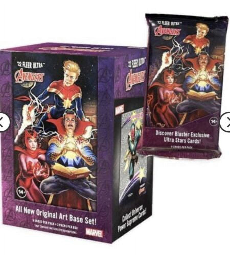 2022 Upper Deck Marvel Fleer Ultra Avengers Blaster Box