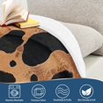 thumbnail image 4 of Yayeee Throw Blanket for Couch Soft Warm 60" x 80" Sofa Chair Bed Decoration, Leopard Pattern, 4 of 7