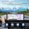 thumbnail image 2 of Carpuride 11.25 Adaptador Inalámbrico Android Carplay Dash Cam con Pantalla Bluetooth para Auto (W125A), 2 of 10
