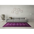 thumbnail image 3 of Ahgly Company Indoor Rectangle Animal Purple Traditional Area Rugs, 5' x 7', 3 of 4