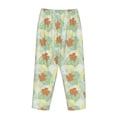thumbnail image 5 of Balery Tropical Flowers print Women's Pajama Pants,Ultra Lightweight Pjs,Lounge Pant-XX-Large, 5 of 9