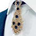 thumbnail image 1 of Bangcool Men Necktie Rhinestone Small Decorative Shiny Wedding Necktie Party Necktie, 1 of 10