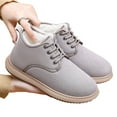 thumbnail image 5 of Gray Women Everyday All-Match Sweet Stylish Cold Protection Thick Sole Shoes Autumn Winter Time One Foot Boots Snow Boots For Outdoor Wear, 5 of 7