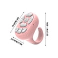thumbnail image 4 of Fingertip Bluetooth Remote Control for Selfies, Videos & Reading - Wireless Page Turner & Phone Camera Shutter, 4 of 6
