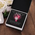thumbnail image 3 of Glamorous Brilliant Mother's Day Gift - Love Knot Necklace - Message Card & Gift Box, 3 of 5