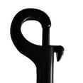 thumbnail image 3 of 316 Stainless Steel Double End Snap Hook Metal Clip - Black, 90mm, 3 of 8