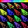 thumbnail image 2 of Luces de cuerda solares Nazuwke, 10 m, 18 colores, USB, solares para exteriores, 2 of 7