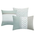 thumbnail image 5 of HGMart Bedding Comforter Set Bed In A Bag - 7 Piece Luxury Embroidery Microfiber Bedding Sets - Oversized Bedroom Comforters, King Size, Mint, 5 of 6