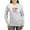 Ash Gray, variant on CafePress - Jelly Bean Boy Women's Long Sleeve T Shirt - Women's Long Sleeve Graphic Casual T-Shirt