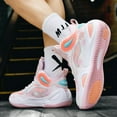 thumbnail image 6 of Womens Mens Basketball Shoes Breathable Fashion Athletic Sneakers Non Slip Outdoor Sport, 6 of 8