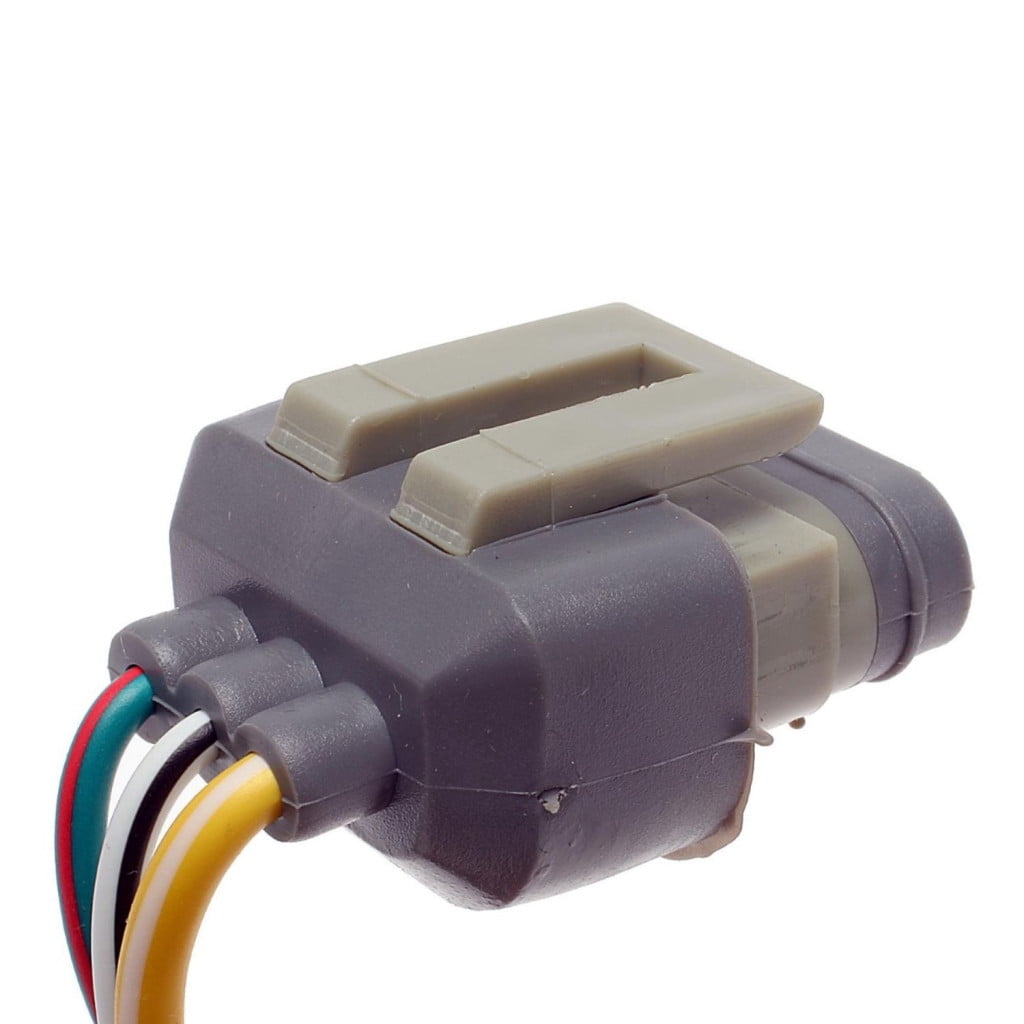 CarLights360 For Ford Ranger 2002 2003 Electrical Connector | Plastic | Metal Contact Terminal | Blade Terminal | Push On Attachment Method | 1 Male Connector