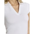 thumbnail image 4 of Mills by Millie Bobby Brown Women's Short Sleeve Polo Shirt, Sizes XXS-XXL, 4 of 5