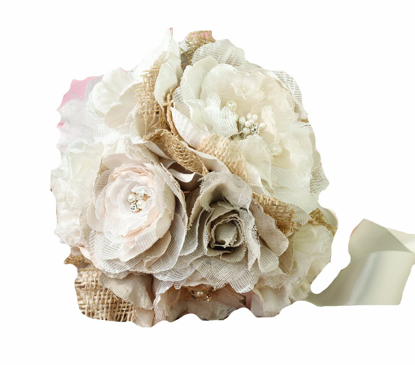 Lillian Rose BQ950 S 7.5 Wedding Bouquet Holder Silver