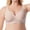 Pink, variant on Women’s Bras Women's Wireless Seamless Matte Mini Rib Bra Beige M