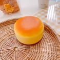 thumbnail image 1 of Bread Toast Food Creative Simulation Donuts Slow Rising Squeeze Stress Relief Toys Spoof Tease People Desktop toy, 1 of 5