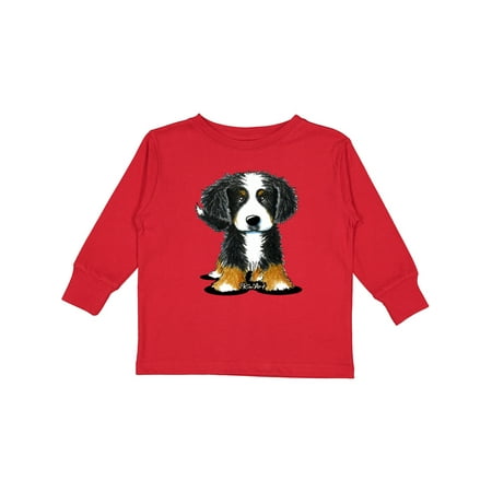 

Inktastic Bernese Mountain Dog Gift Toddler Boy or Toddler Girl Long Sleeve T-Shirt