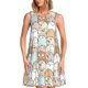 thumbnail image 1 of Balery Lovely Bear Vestidos de verano para mujer con estampado: vestido holgado sin mangas, vestido playero informal y cómodo para días calurosos., 1 of 7